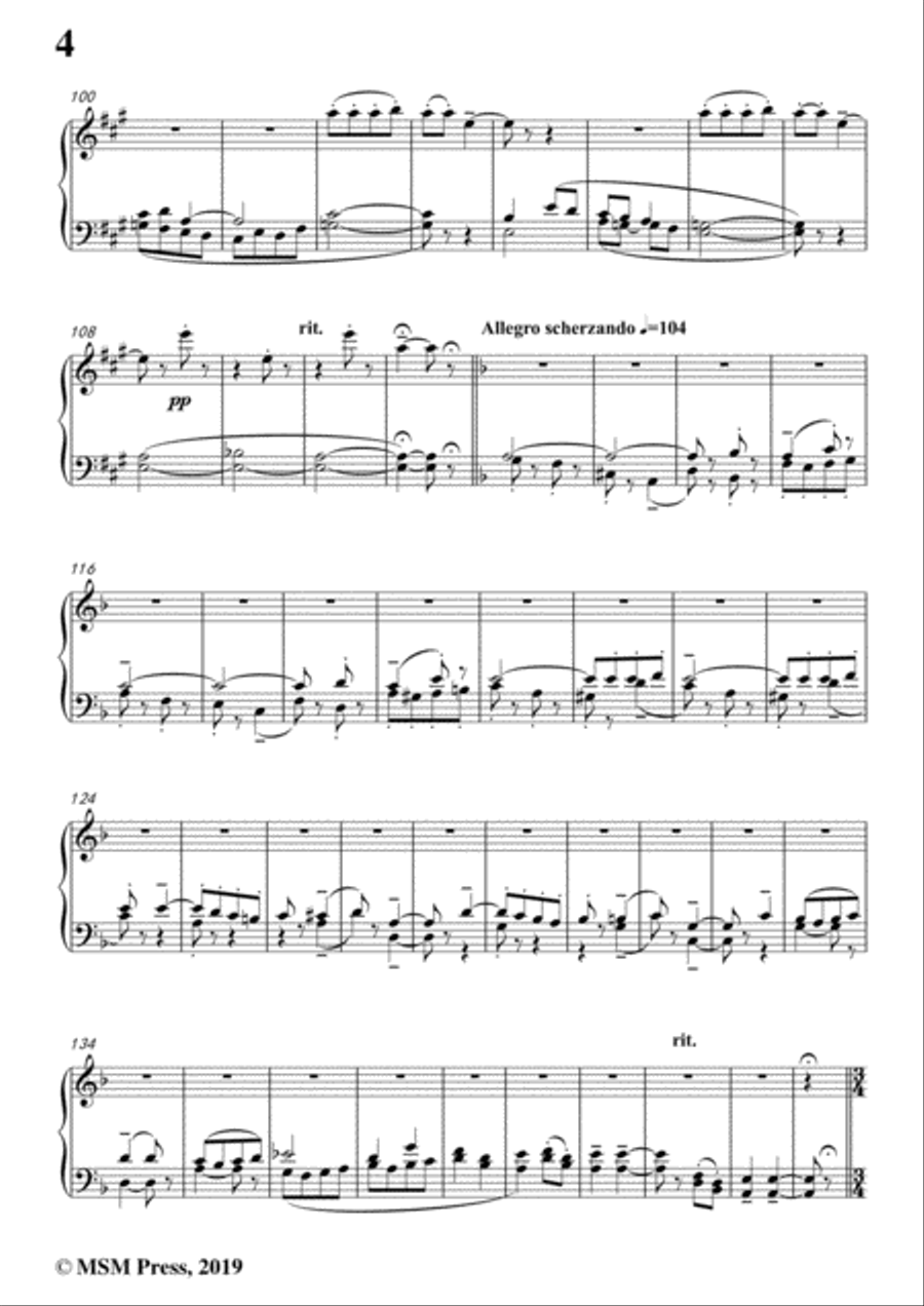 West-Fantasy on Two Well-known Christmas Carols,for Piano Piano scores gallery preview page 6