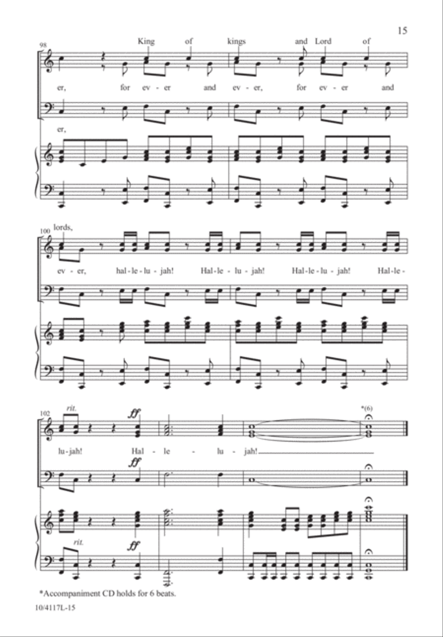 Messiah Christmas Suite Messiah Christmas Suite 3-Part scores gallery preview page 16
