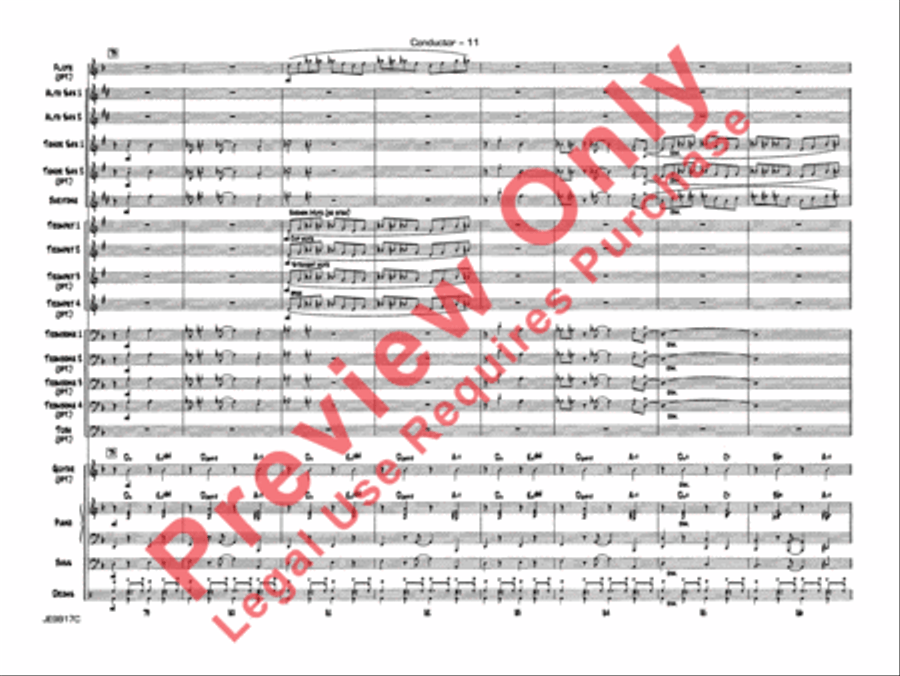 Big Noise from Winnetka Jazz Ensemble scores gallery preview page 14