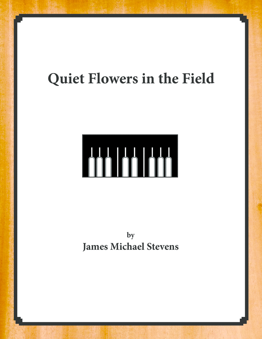 Quiet Flowers in the Field Piano Solo scores gallery preview page 1