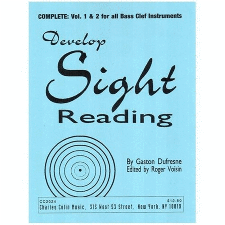 Develop Sight Reading Collection / Songbook scores gallery preview page 1