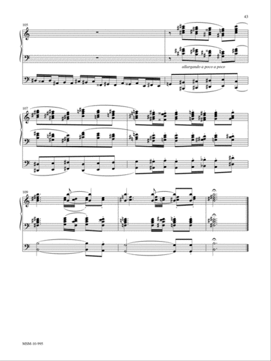 Marilyn Mason Music Library, Volume 6 Organ scores gallery preview page 14
