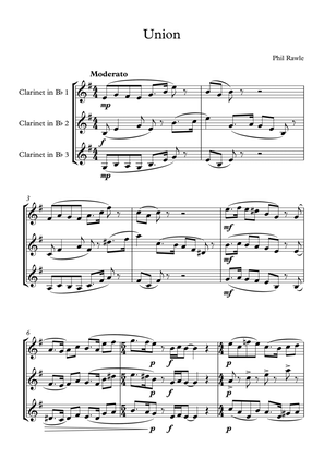 Union - Clarinet Trio