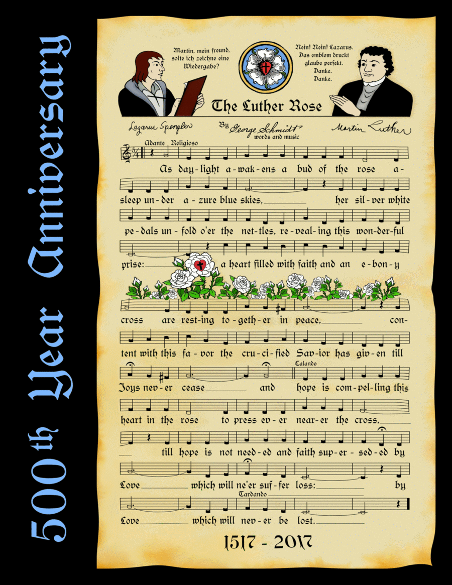 The Luther Rose (piano/vocal) Alto Voice scores gallery preview page 1