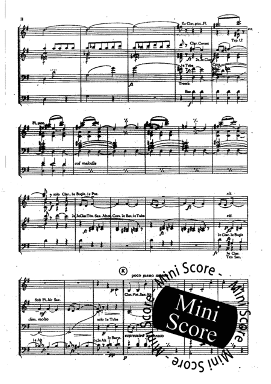 Fete Polonaise Concert Band scores gallery preview page 14