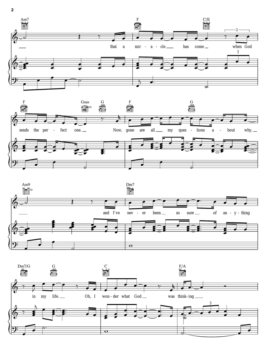 When God Made You When God Made You Acoustic Guitar scores gallery preview page 2