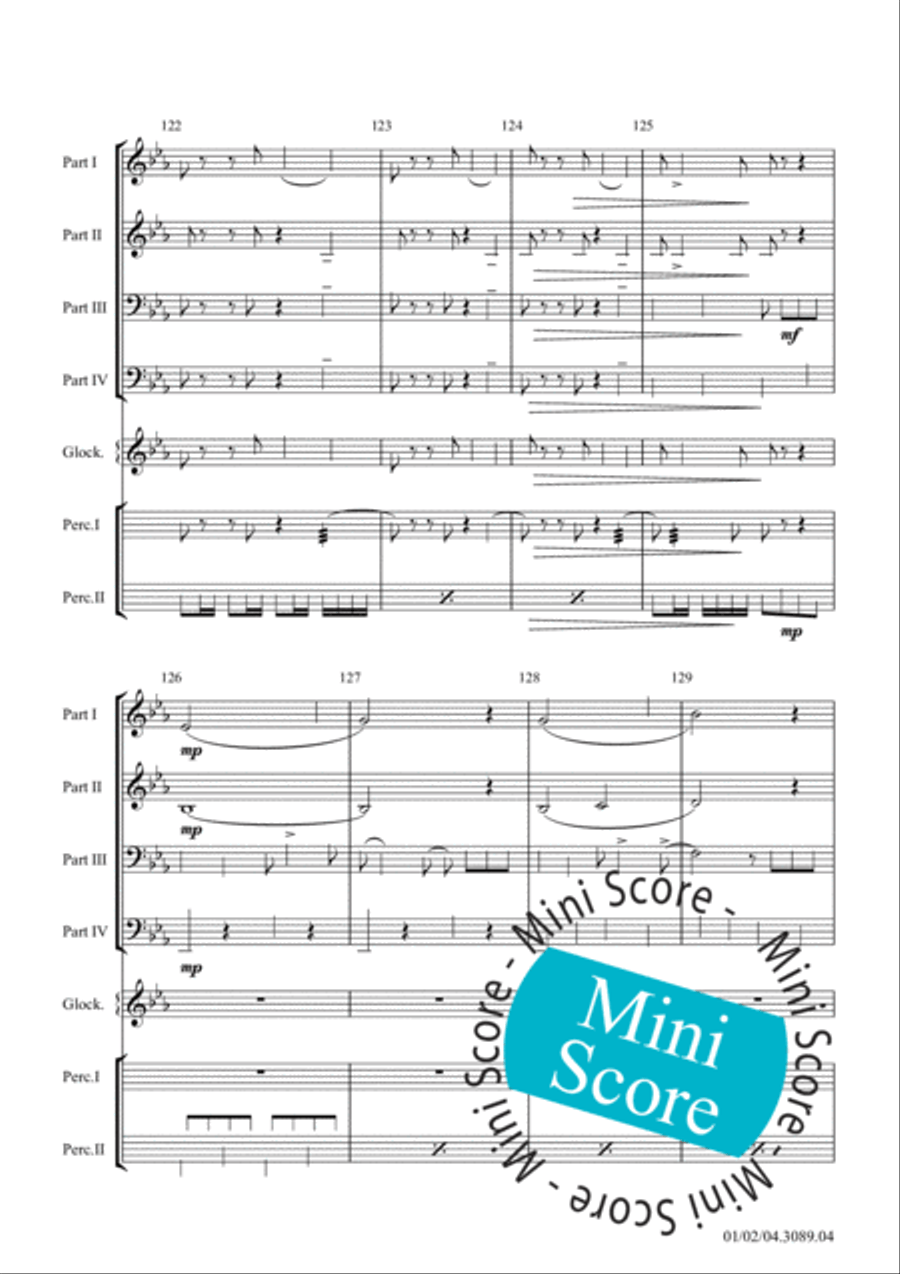 Southern Pictures Brass Ensemble scores gallery preview page 21