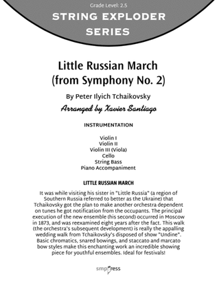 Little Russian March (from Symphony No. 2)