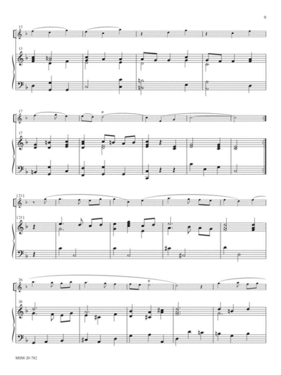 Corrente Piano scores gallery preview page 2