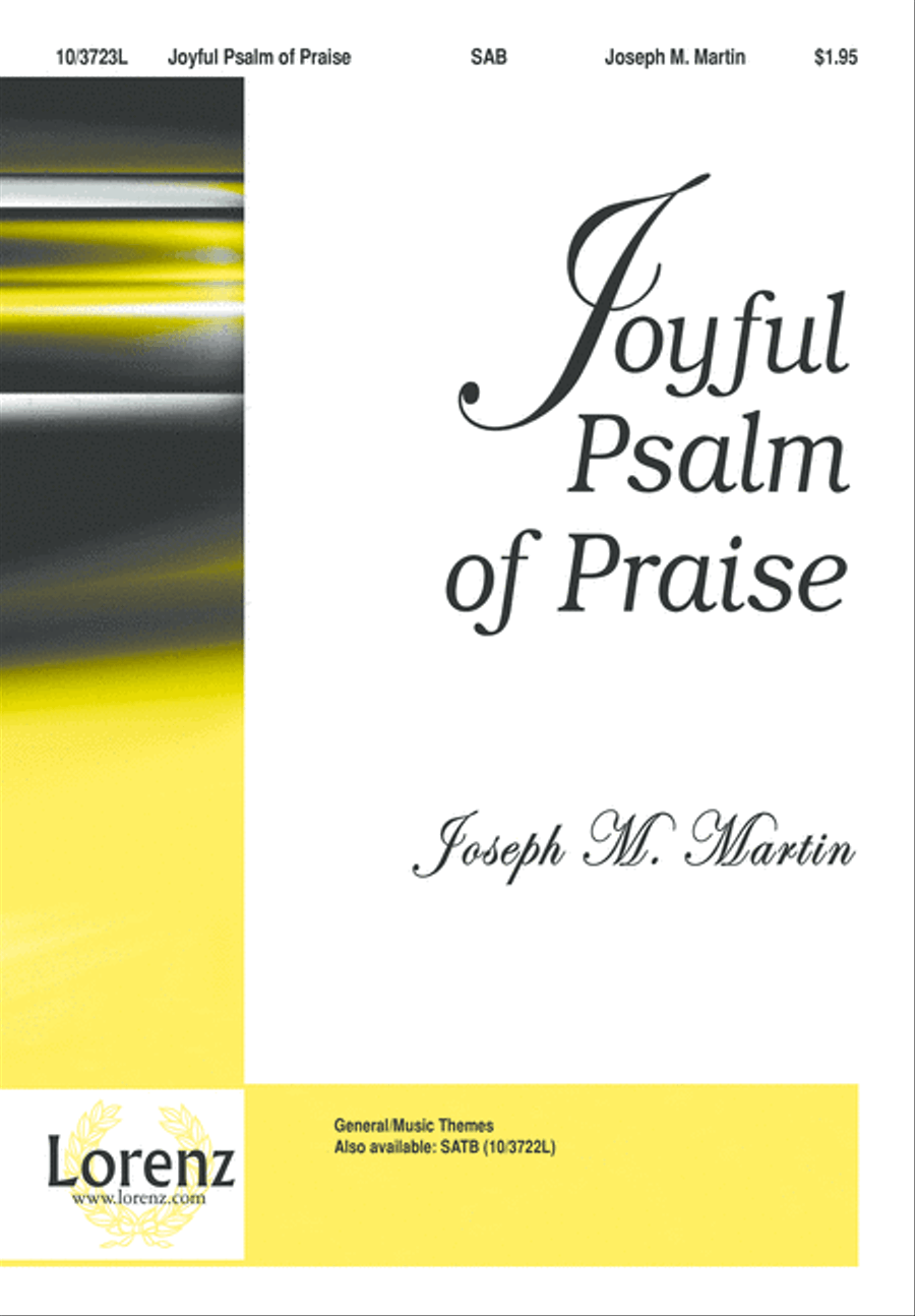 Joyful Psalm of Praise 3-Part scores gallery preview page 2