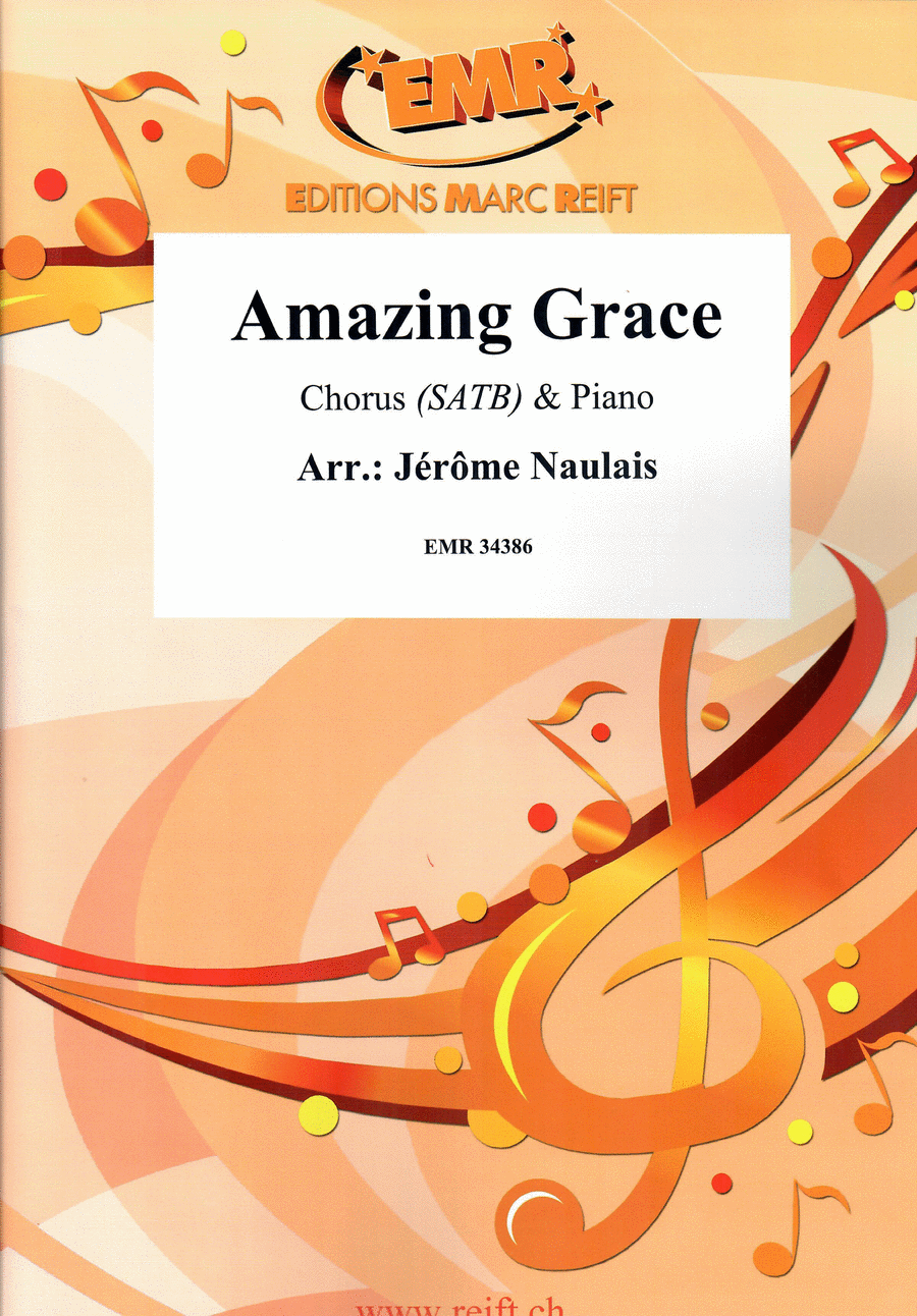 Amazing Grace 4-Part scores gallery preview page 1