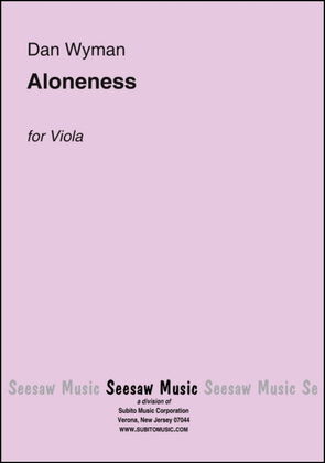 Book cover for Aloneness