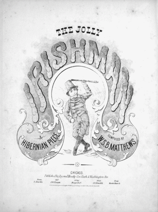 Book cover for The Jolly Irishman. A Hibernian Piece