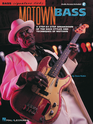 Book cover for Motown Bass