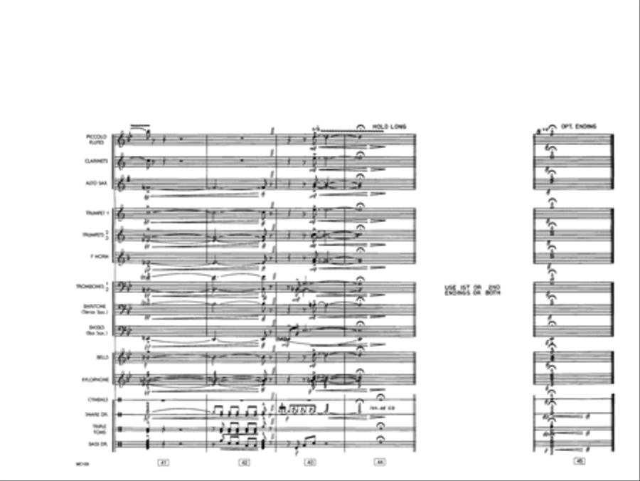 You Are So Beautiful Marching Band scores gallery preview page 7