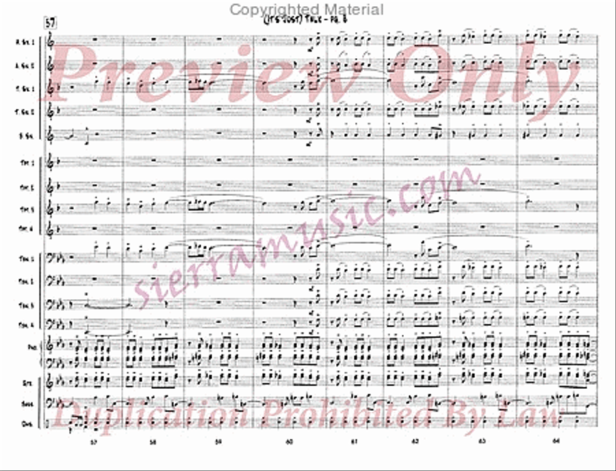 It's Just Talk Big Band scores gallery preview page 9