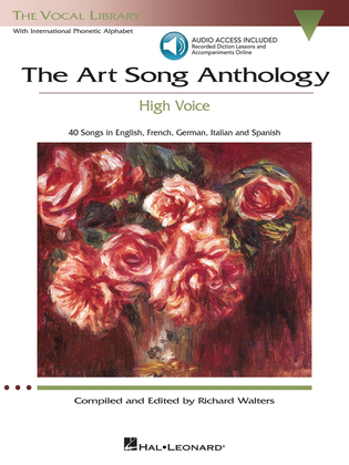 Book cover for The Art Song Anthology - High Voice