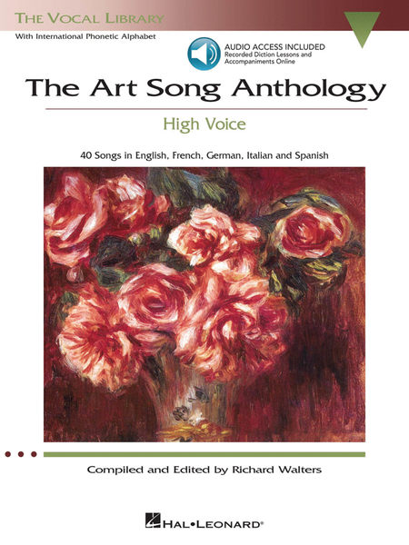 The Art Song Anthology - High Voice by Various High Voice - Sheet Music