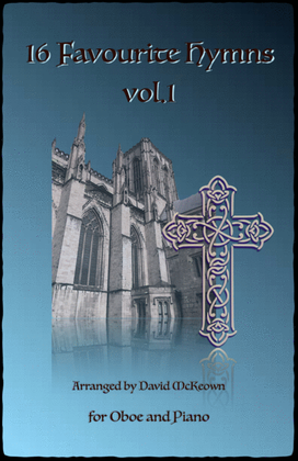 Book cover for 16 Favourite Hymns Vol.1 for Oboe and Piano