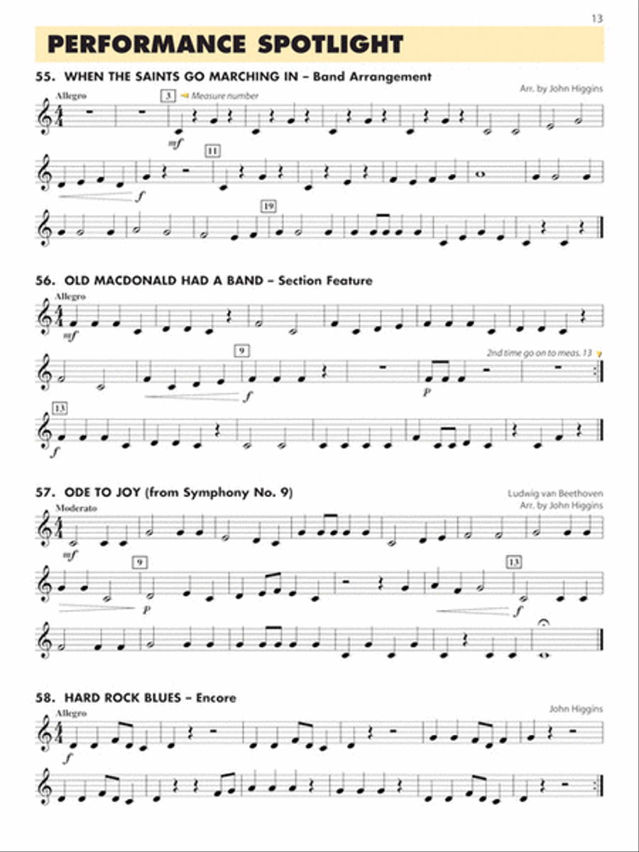 Essential Elements for Band – Bb Bass Clarinet Book 1 with EEi Concert Band Methods scores gallery preview page 5