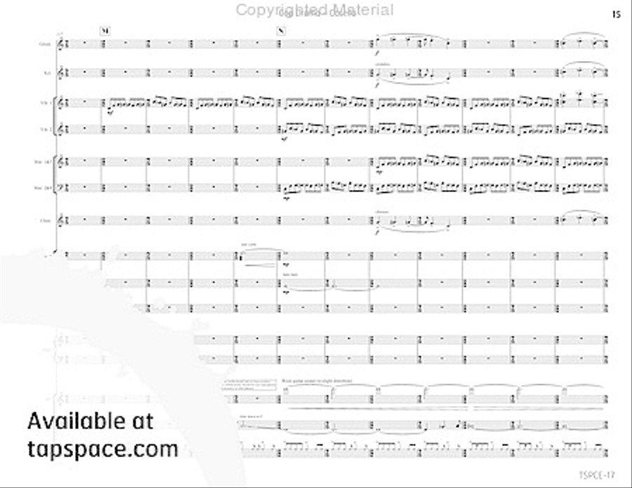 Cop Drama Percussion Ensemble scores gallery preview page 20