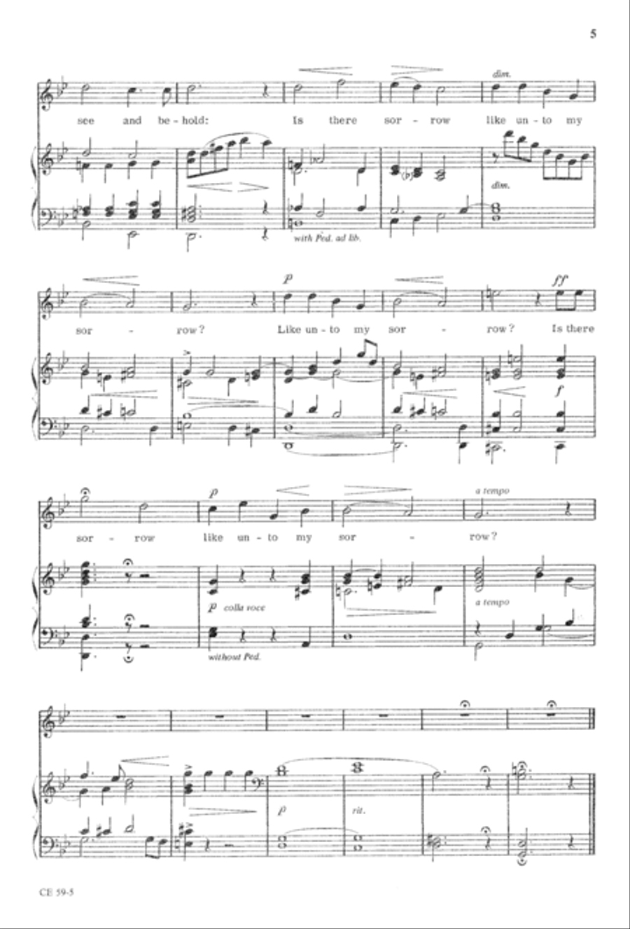 The Seven Last Words of Christ 4-Part scores gallery preview page 7