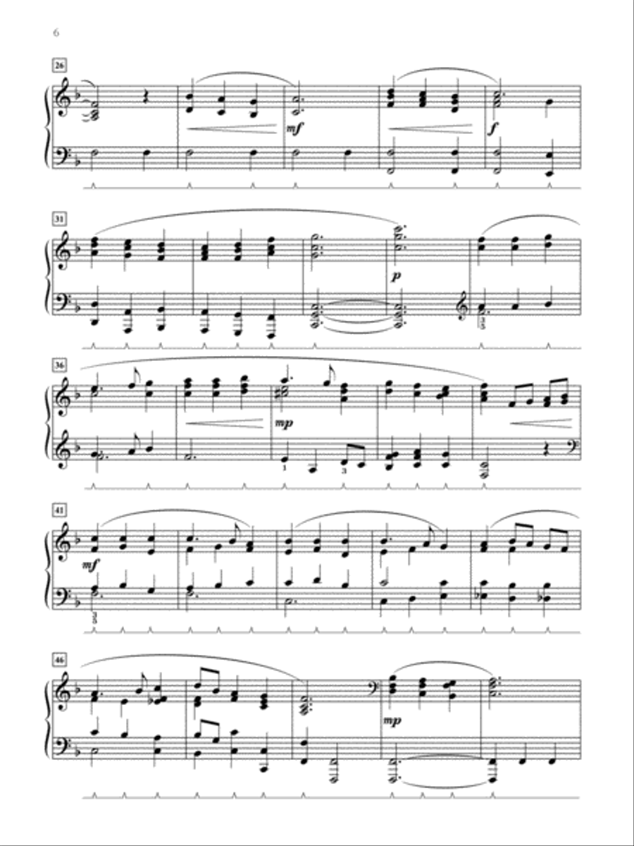 What Can I Play on Sunday?, Book 4: July & August Services: 10 Easily Prepared Piano Arrangements Piano Solo scores gallery preview page 6