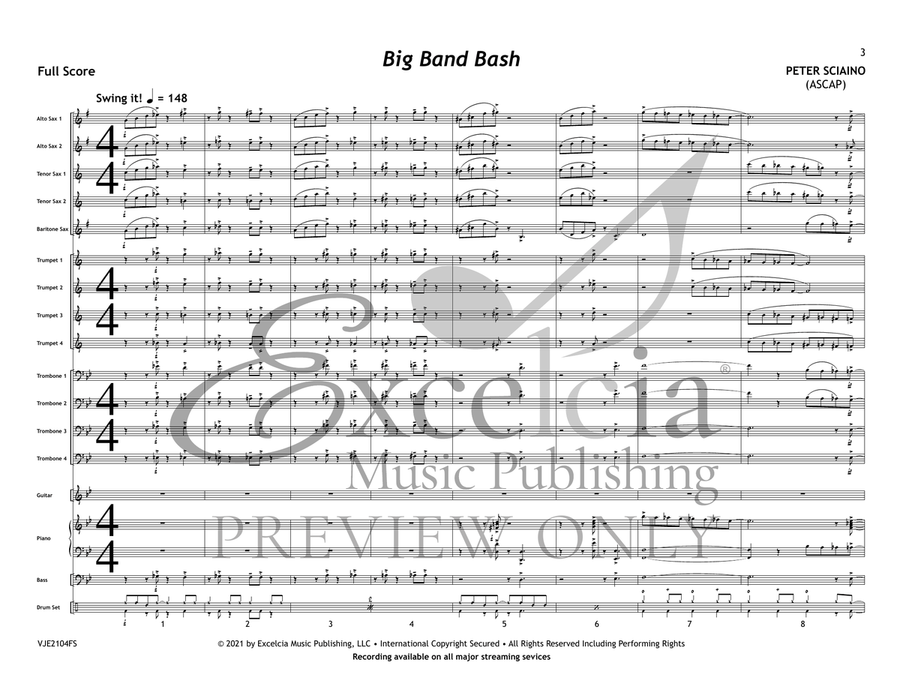 Big Band Bash (Score) Big Band Bash (Score) Big Band scores gallery preview page 4