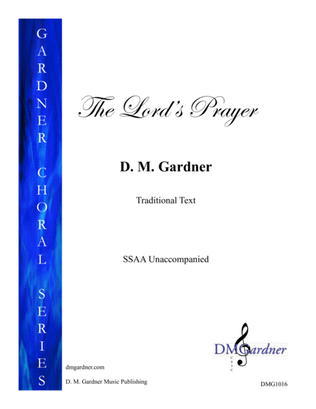 The Lord's Prayer (SSAA - Unaccompanied)