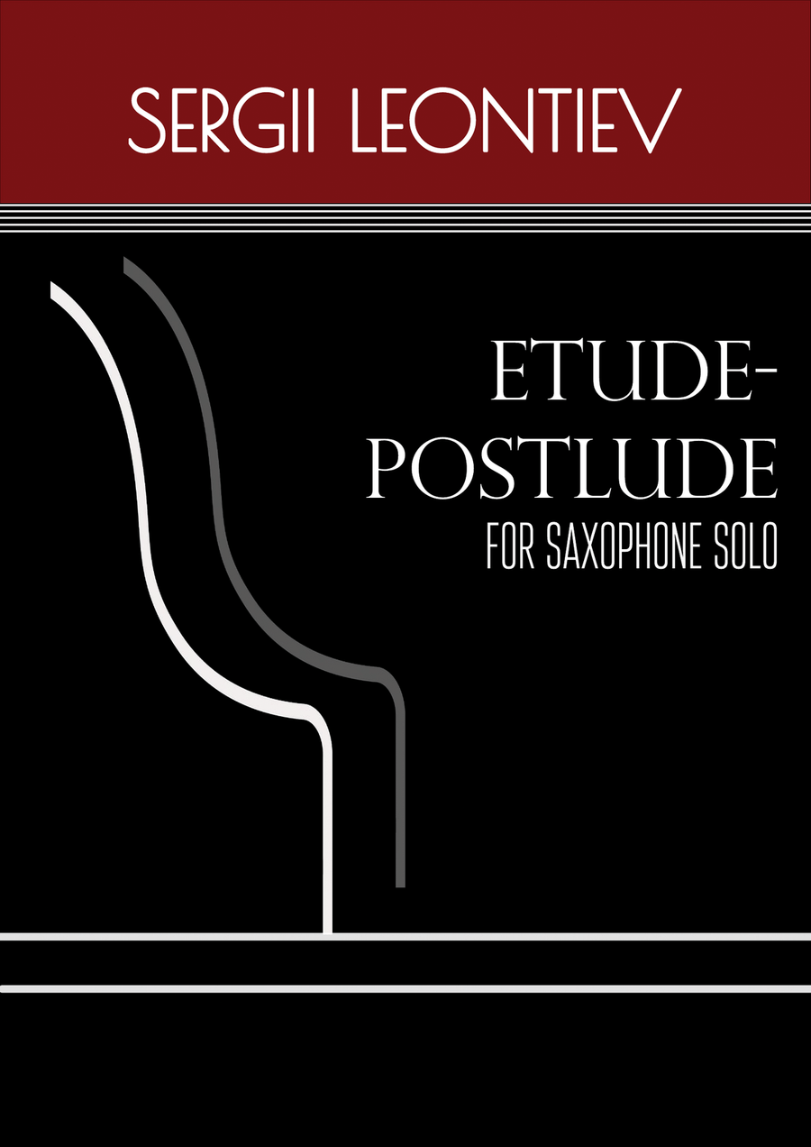 Etude-Postlude Saxophone scores gallery preview page 1