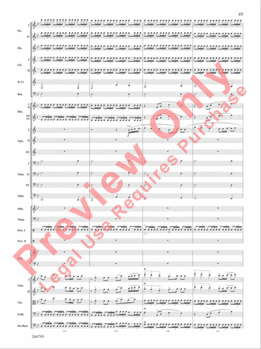 Suite from Video Games Live Full Orchestra scores gallery preview page 50