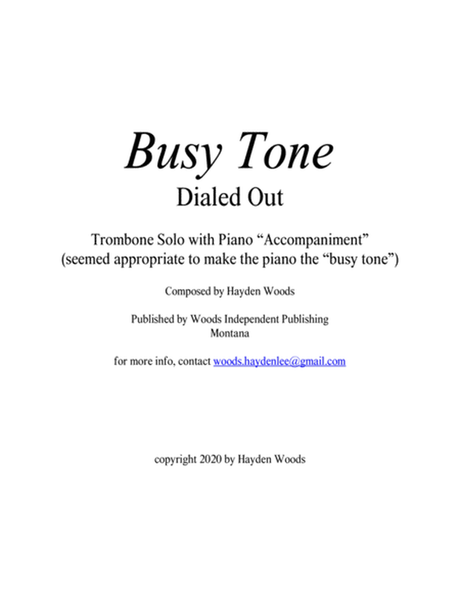 Busy Tone image number null