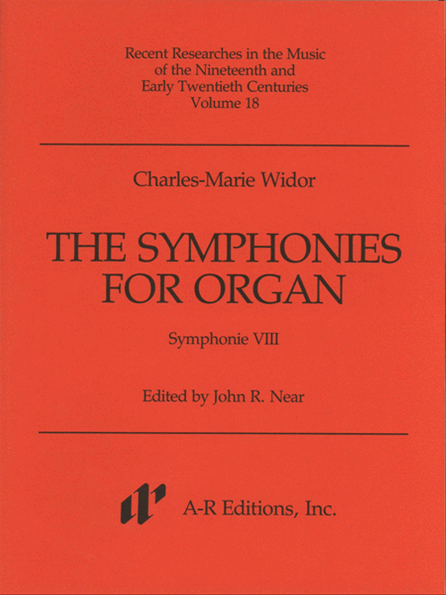 Symphonie VIII in B Major Organ scores gallery preview page 1