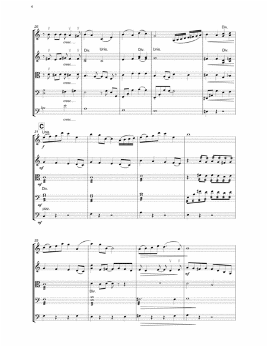 Love Brings Change String Orchestra scores gallery preview page 4