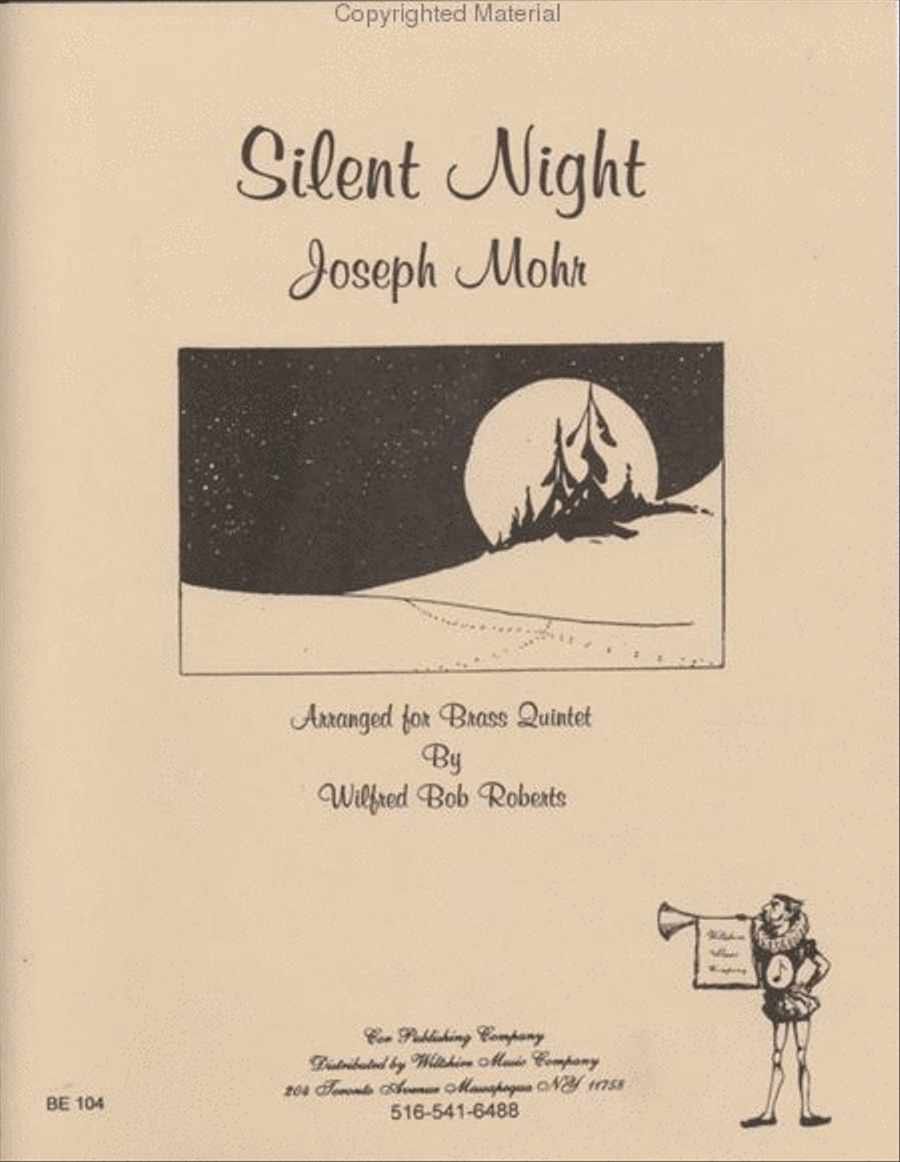 Silent Night Brass Quintet scores gallery preview page 2