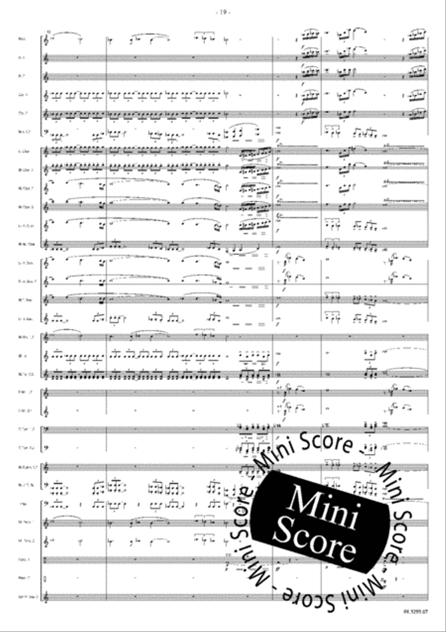 Overture to Avalon Concert Band scores gallery preview page 25