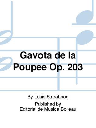 Book cover for Gavota de la Poupee Op. 203