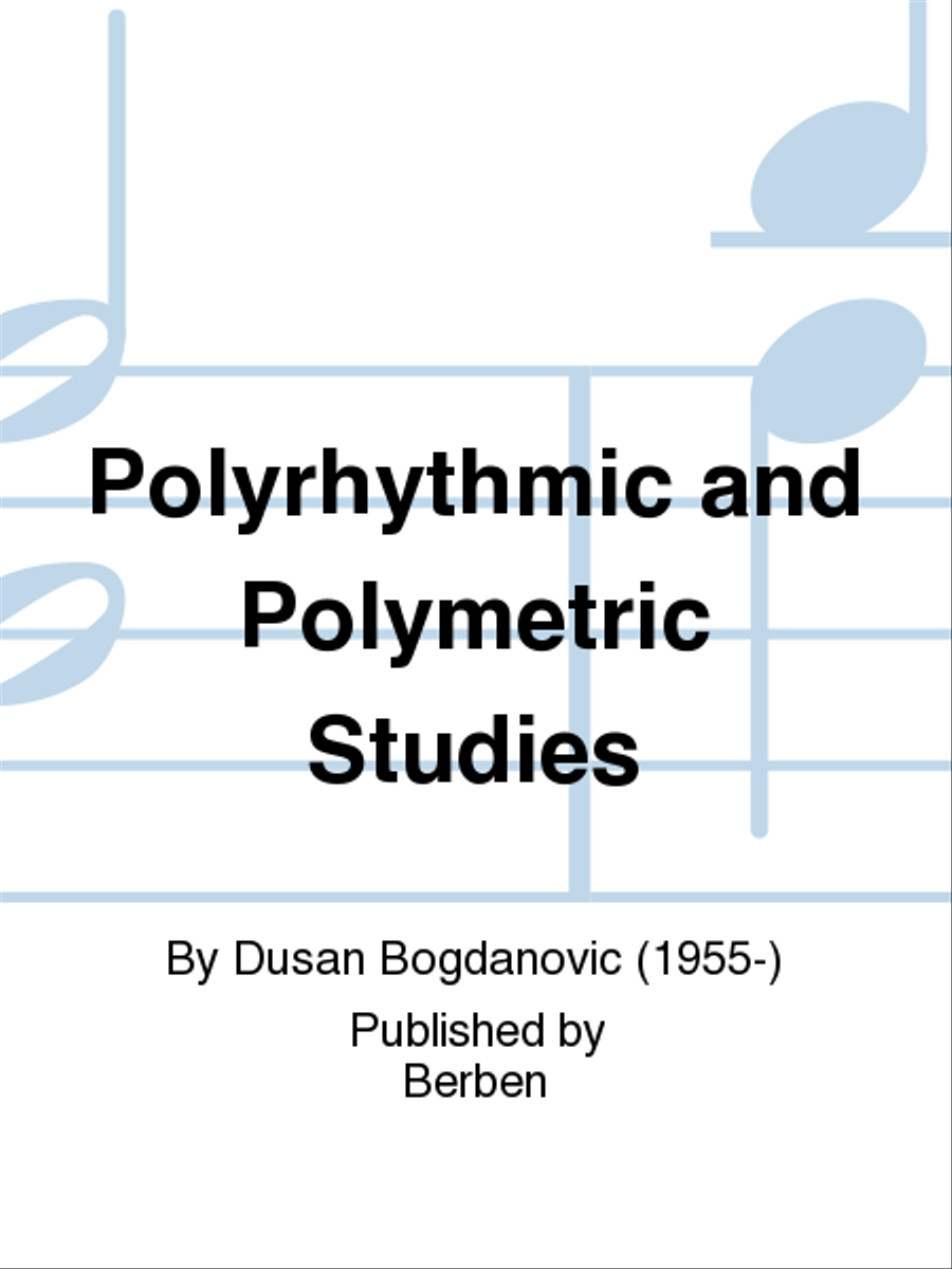 Polyrhythmic and Polymetric Studies Chamber Music scores gallery preview page 1