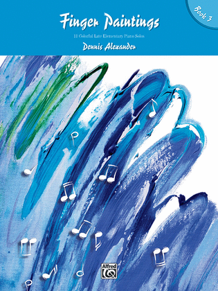 Book cover for Finger Paintings, Book 3