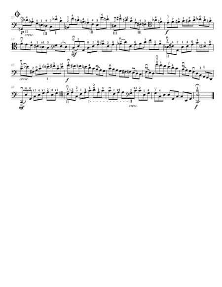 Popper (arr. Richard Aaron): Op. 73, Etude #19