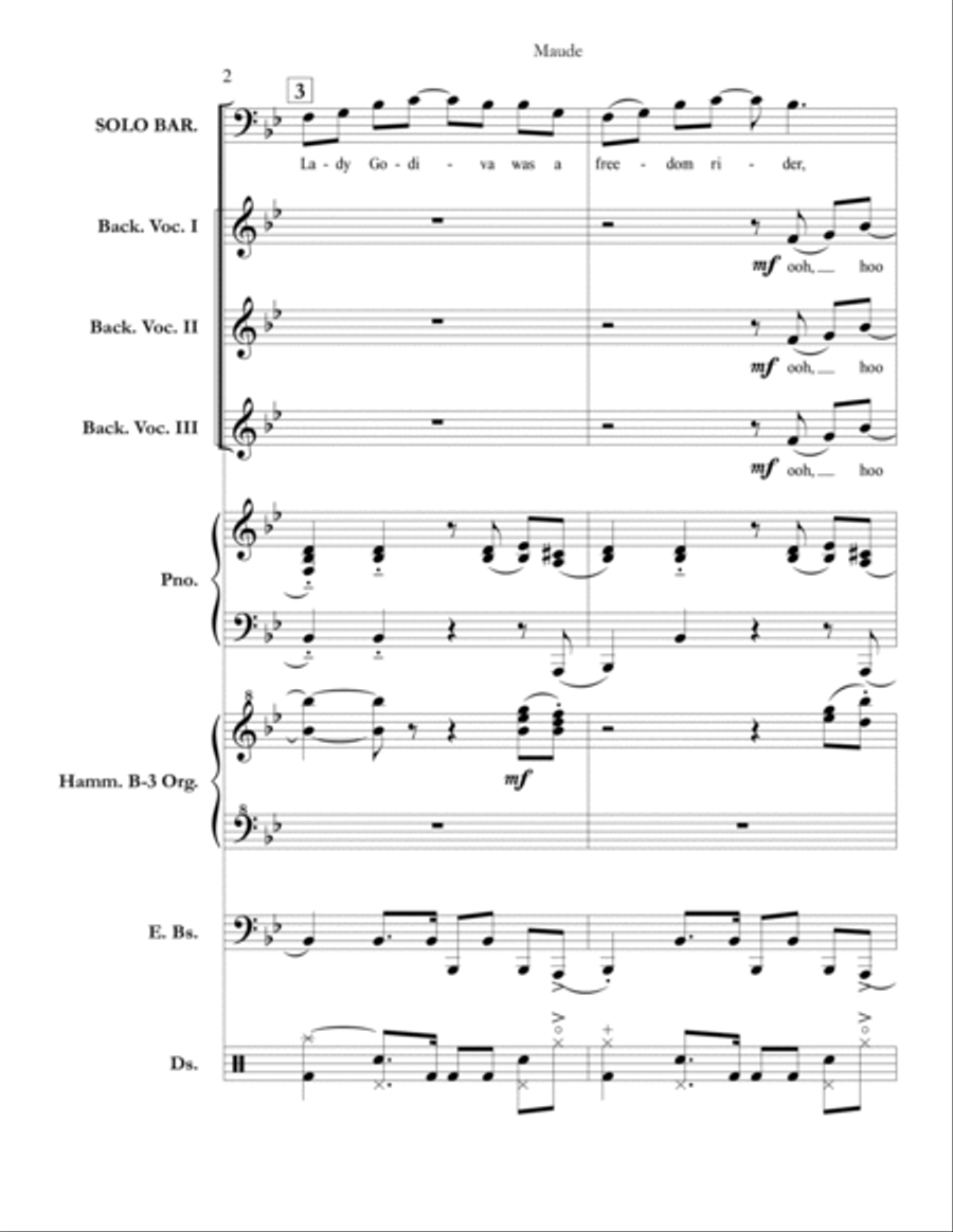 Maude (and Then There's Maude) Large Ensemble scores gallery preview page 2