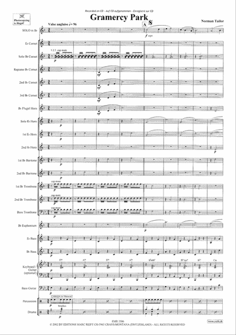 Gramercy Park Brass Band scores gallery preview page 4
