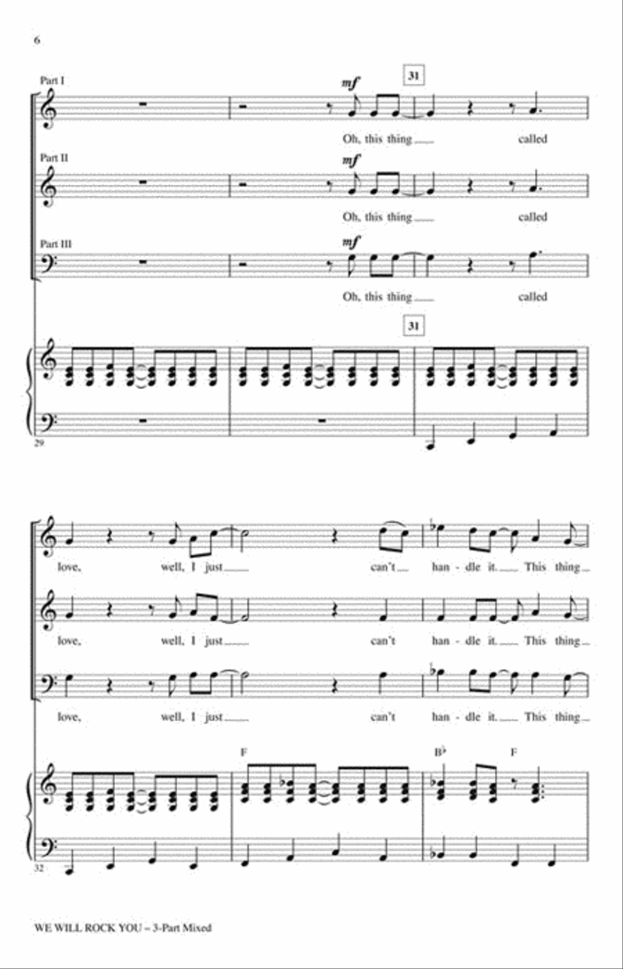 We Will Rock You We Will Rock You 3-Part scores gallery preview page 3