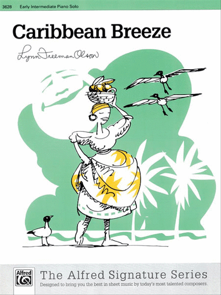 Caribbean Breeze Easy Piano scores gallery preview page 1