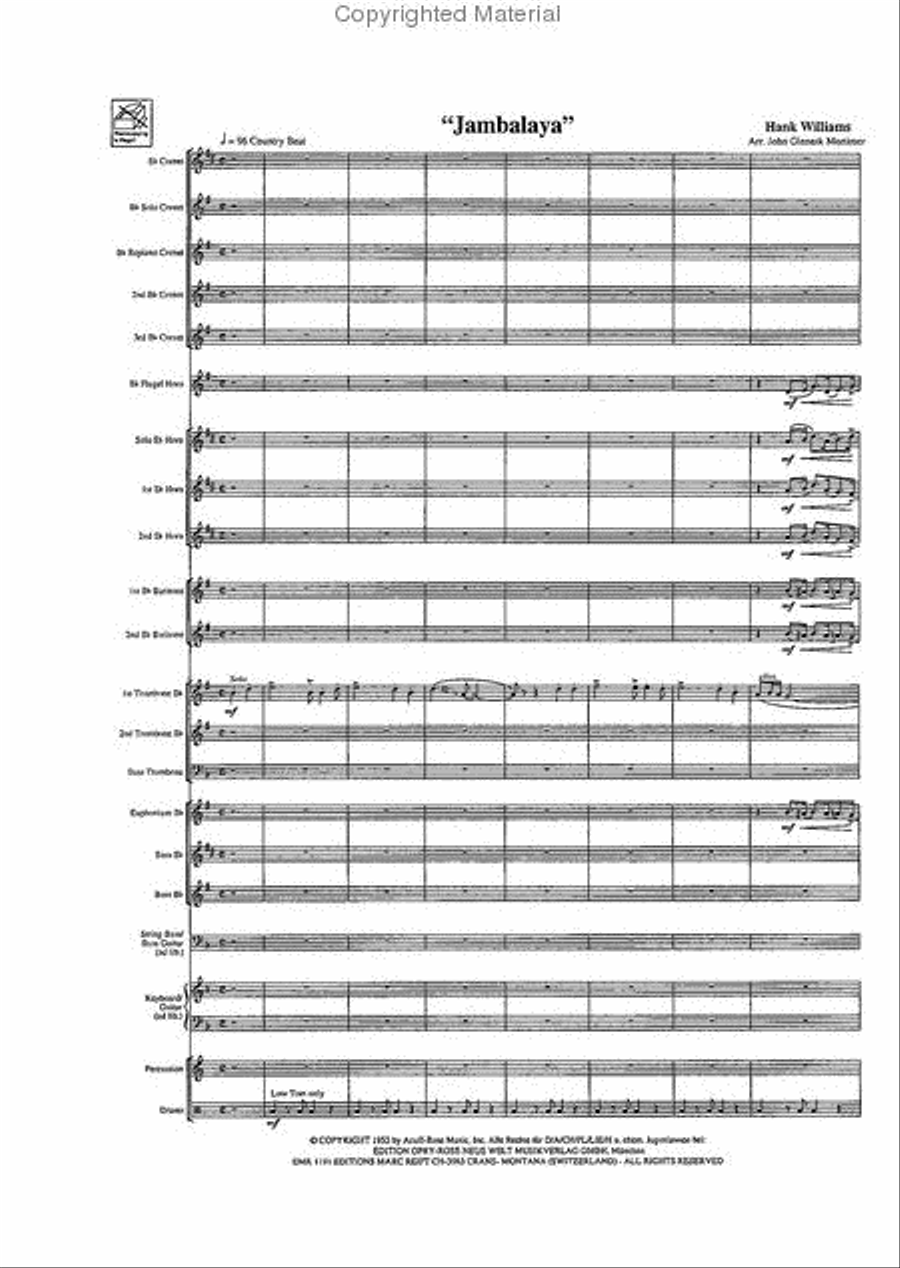 Jambalaya Jambalaya Brass Band scores gallery preview page 3