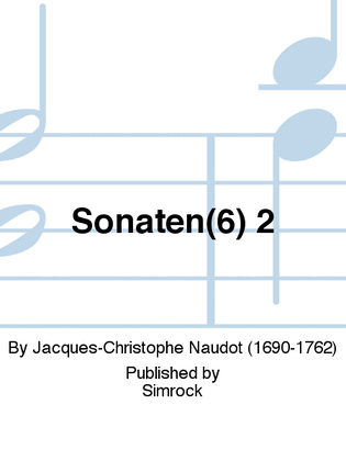 Sonaten(6) 2