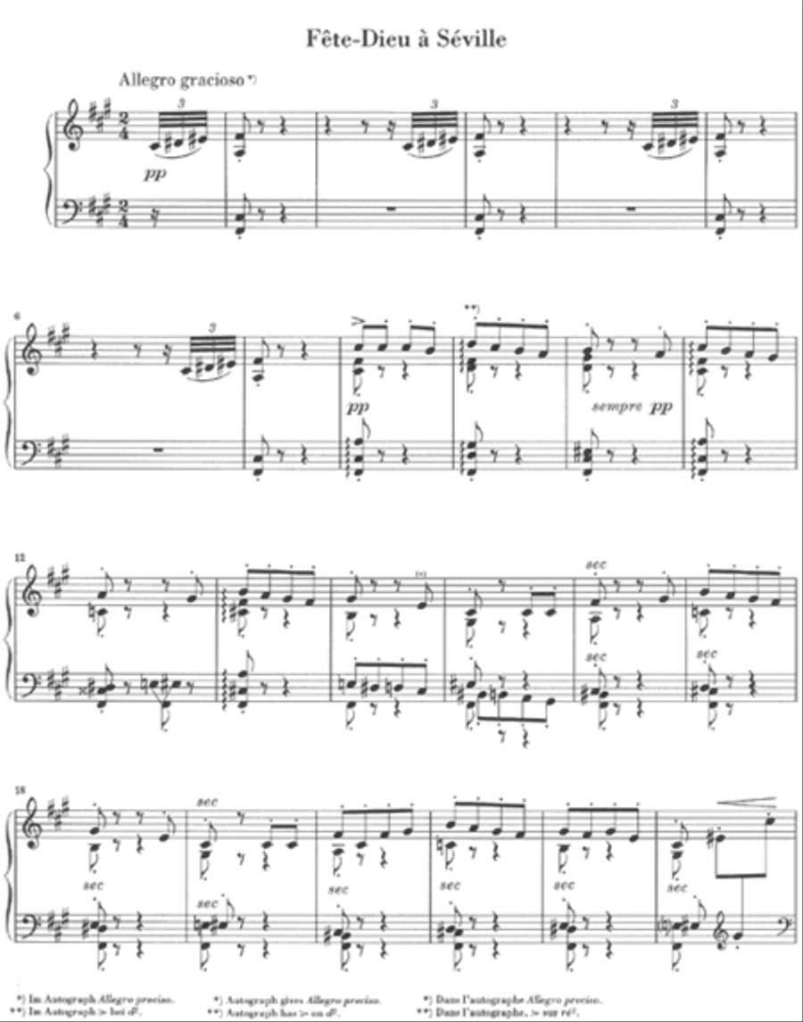 Iberia – First Book Piano Solo scores gallery preview page 4