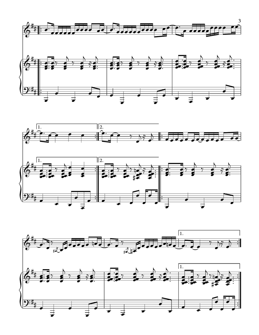 Despacito Violin Solo scores gallery preview page 4