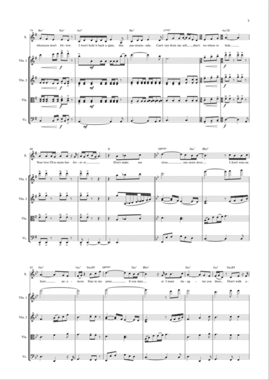 I Have Nothing I Have Nothing Soprano Voice scores gallery preview page 5