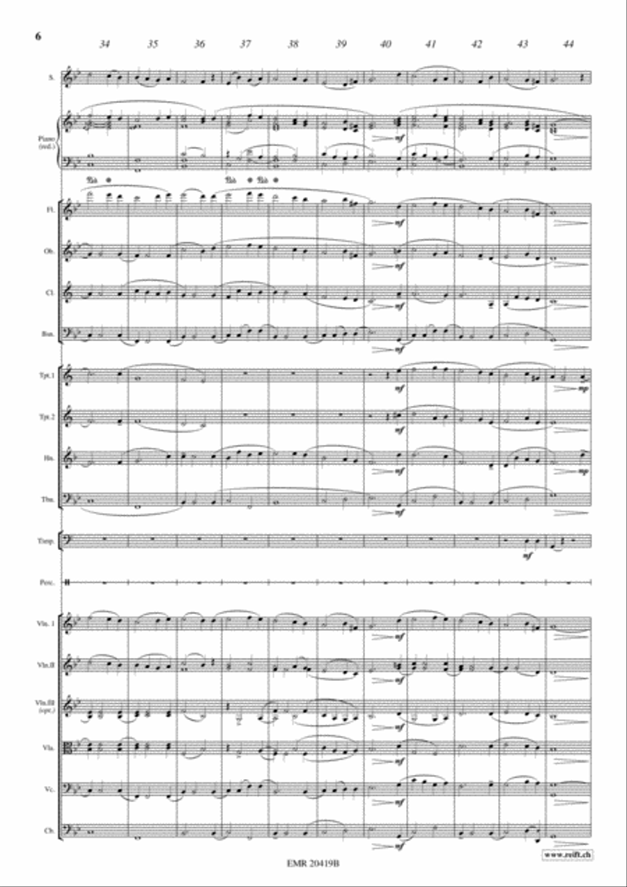 Ave Maria Ave Maria Orchestra scores gallery preview page 6